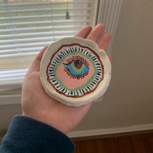 handmade “holy eye” ash tray